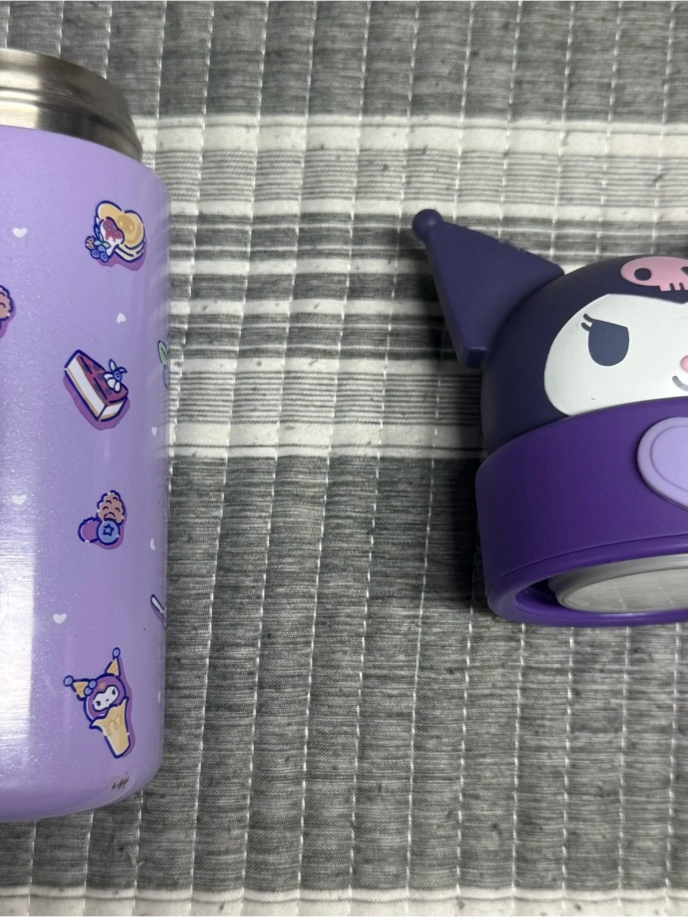 Sanrio Kuromi Purple Kids Bottle.